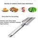 thumbnail image 5 of Vegetable Peeler-stainless Steel Rotary Peeler For Vegetable And Carrot Fruitwith Ergonomic Safety And Control Handle, 5 of 5