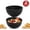 Black, variant on Bxaolu 2Pcs Unbreakable Cereal Bowls Set, Wheat Straw Bowls Set, Microwave & Dishwasher Safe Rice Bowls for Kitchen, Reusable Plastic Bowls for Soup, Salad and Snack, BPA Free, Orange