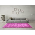 thumbnail image 3 of Ahgly Company Indoor Square Persian Pink Traditional Area Rugs, 8' Square, 3 of 4