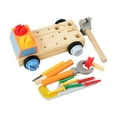 thumbnail image 4 of Herramienta de construcción para niños, banco de trabajo, juego de simulación, juguetes de desarrollo educativo temprano, herramientas de reparación, Auto Hugo reparación llave juguetes, 4 of 10