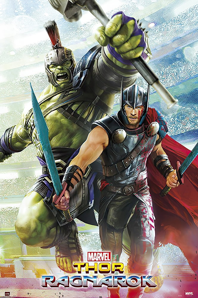 Thor Ragnarok Movie Poster Print - Premium Cinema Art Print - Marvel Film Decor