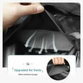 thumbnail image 4 of Round Fire Pit Cover for 22-32 Inch Fire Pit - Waterproof and Windproof, with Straps and Built-in Vents, 32 Dia x 13.5 H, Black, 4 of 7