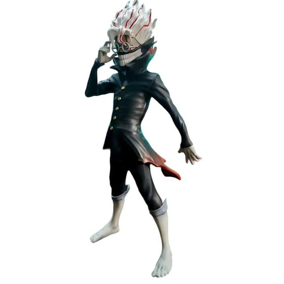 Tanglewen - Dandadan - Okarun Standing Figure (Transformed),Holding the Glasses Frame with One Hand,A Ready Pose before Battle,Cool Figurine
