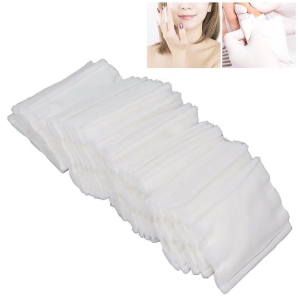 Almohadillas 222 Uds Almohadillas De Algodón Cosméticos De Doble Cara Cuadrados De Algodón Puro Cuidado De La Piel Maquillaje Eliminación De Esmalte De Uñas Almohadillas De