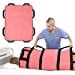 thumbnail image 3 of ZHEEYI Multipurpose 48" x 40" Positioning Bed Pad with Reinforced Handles - Reusable & Washable Patient Sheet for Turning, Lifting & Repositioning - Double-Sided Nylon Fabric, Pink, 3 of 15