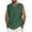 Green, variant on IROINNID Vest with Pocket for Men Summer Cotton And Linen Solid V-Neck Tie Sleeveless Tank Tops,Orange