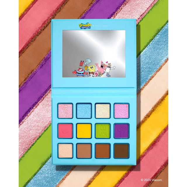 Spongebob "Bikini Bottom" Paleta de Sombras