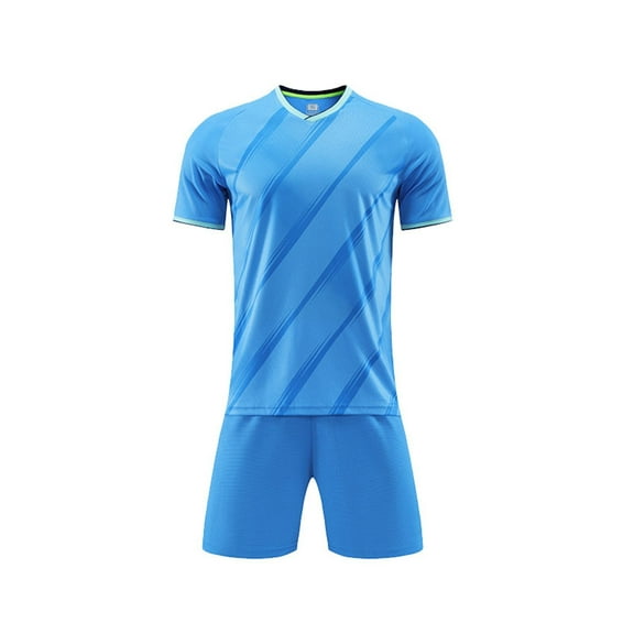 EnJoCho Children's Boys And Girls Soccer Practice Sportswear Children's Soccer Sportswear Youth Sportswear Kids Training Boys and Grils Gifts for Football Fans