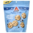 thumbnail image 2 of (4 pack) Atkins Crunchy Bite-Sized Protein Cookies, Chocolate Chip, 4.94 oz Resealable Bag, 2 of 12