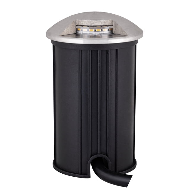 Estevez Luminario LED KICK Empotrable en Piso 2 Luces Acero Inoxidable 1W 3000K IP67 IK10