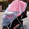 thumbnail image 5 of Pure Black Full Cover Baby Stroller Mosquito Net, Ultra-fine Mesh Protection Mosquito Net, 5 of 8