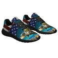 thumbnail image 6 of Turtle Shoes Sneakers for Women Men Black Size 4, 6 of 7