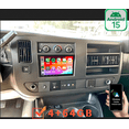 thumbnail image 1 of 8-inch IPS HD Touchscreen Car Radio - Exclusive For Chevrolet Express 2008-2024, 4+64G Large Memory Android 15 Stereo with Wireless CarPlay & GPS Navigation & AHD Camera, 1 of 9