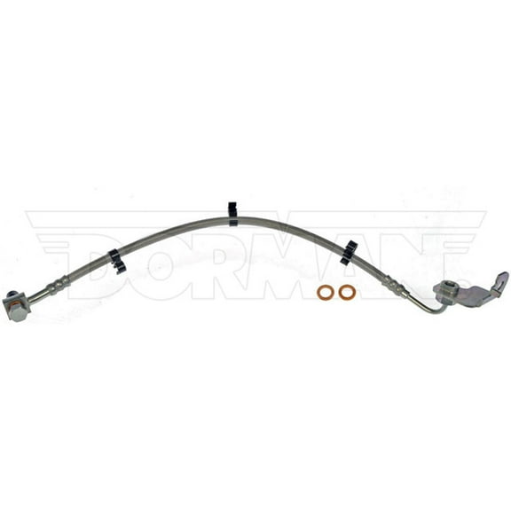 Dorman H621530 Front Driver Side Brake Hydraulic Hose Compatible with Select Jaguar Models Fits select: 2009 JAGUAR XF, 2006-2008 JAGUAR S-TYPE