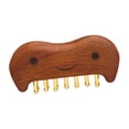 thumbnail image 3 of Cepillo de masaje corporal de madera, cepillo de masaje corporal completo, herramienta de relajación y modelado, cabezal de madera. Sonrisa, 3 of 9