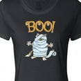thumbnail image 4 of Inktastic Boo with Mummy Cat Women's T-Shirt, 4 of 5