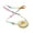 Yellow, variant on ZAXARRA Donut Shape Crossbody Bag Lovely Round Cartoon Food Shoulder Bag
