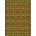 thumbnail image 1 of Ahgly Company Machine Washable Indoor Rectangle Transitional Pistachio Green Area Rugs, 5' x 8', 1 of 7