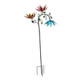 thumbnail image 1 of Molino de Jardín de Verano, Flores Coloridas Molino Resistente Decoración de Jardín Al Aire Libre Casas Patio Ador Baoblaze Hilandero de viento de césped, 1 of 8