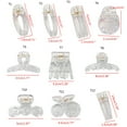 thumbnail image 3 of ZPAQI Set of 10 Clear Hair Grips Clear Acrylic Hair Grips DIY Hair Accessories, 3 of 21