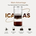 thumbnail image 4 of Abbracc 300ml Cold Brew Coffee Maker Drip Coffee Maker Iced Coffee Maker Pour Over Maker, 4 of 9