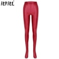 thumbnail image 2 of Pantimedias brillantes a la moda para mujer, mallas de Ballet, danza, Yoga, pantalones de entrenamiento, Fitness, pantalones deportivos, medias, 2 of 5