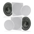thumbnail image 2 of Pyle 10 Inch 300 Watt In Ceiling Wall 2 Way Flush Speaker System Pair (2 Pack), 2 of 6
