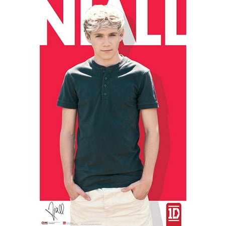 1d niall horan poster by browntrout walmart com