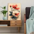 thumbnail image 5 of Qisvanset 12x16 Inch Framed Canvas Wall Art Corinthians Vintage Flower Market Spring Dorm Faith Wall Art, 5 of 8