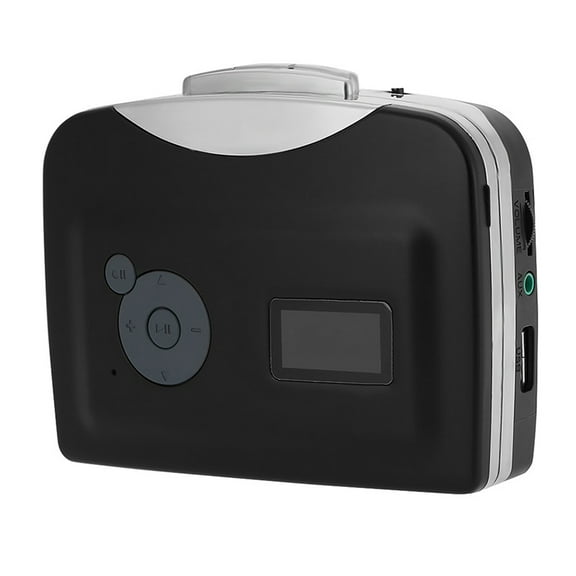 USB Cassette Player Tape-to-MP3 Converter Save Into USB Flash Disk Auto Partition Standalone Recorder with Earphone