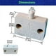 thumbnail image 2 of Interruptor de Puerta de Gabinete de 8 Piezas, Cajones de Interruptor de Lámpara de Gabinete Que Se Abren En la Puerta Cerrada Aplicable Una 12V 24V 110V Blanco, 2 of 5
