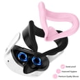 thumbnail image 5 of husxh Silicone VR Face Cover Sweatproof Protective Eye Pad with Anti-Leakage Nose Pad Face Cushion Pad Replacement for Meta Quest 3S VR Accessories, 5 of 8