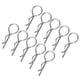 thumbnail image 2 of Clips De Carcasa RC, Clips De Carcasa R De Metal Ligero RC Con Clips De Carcasa De Coche RC Para Estudiantes Para Niños Para Coche 1/10 RC Para Coche 1/8 RC ANGGREK Otros, 2 of 8