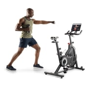 ProForm Sport CX; Indoor Exercise Bike with Large LCD Display and Built-In Tablet Holder; Set of Dumbbells Included