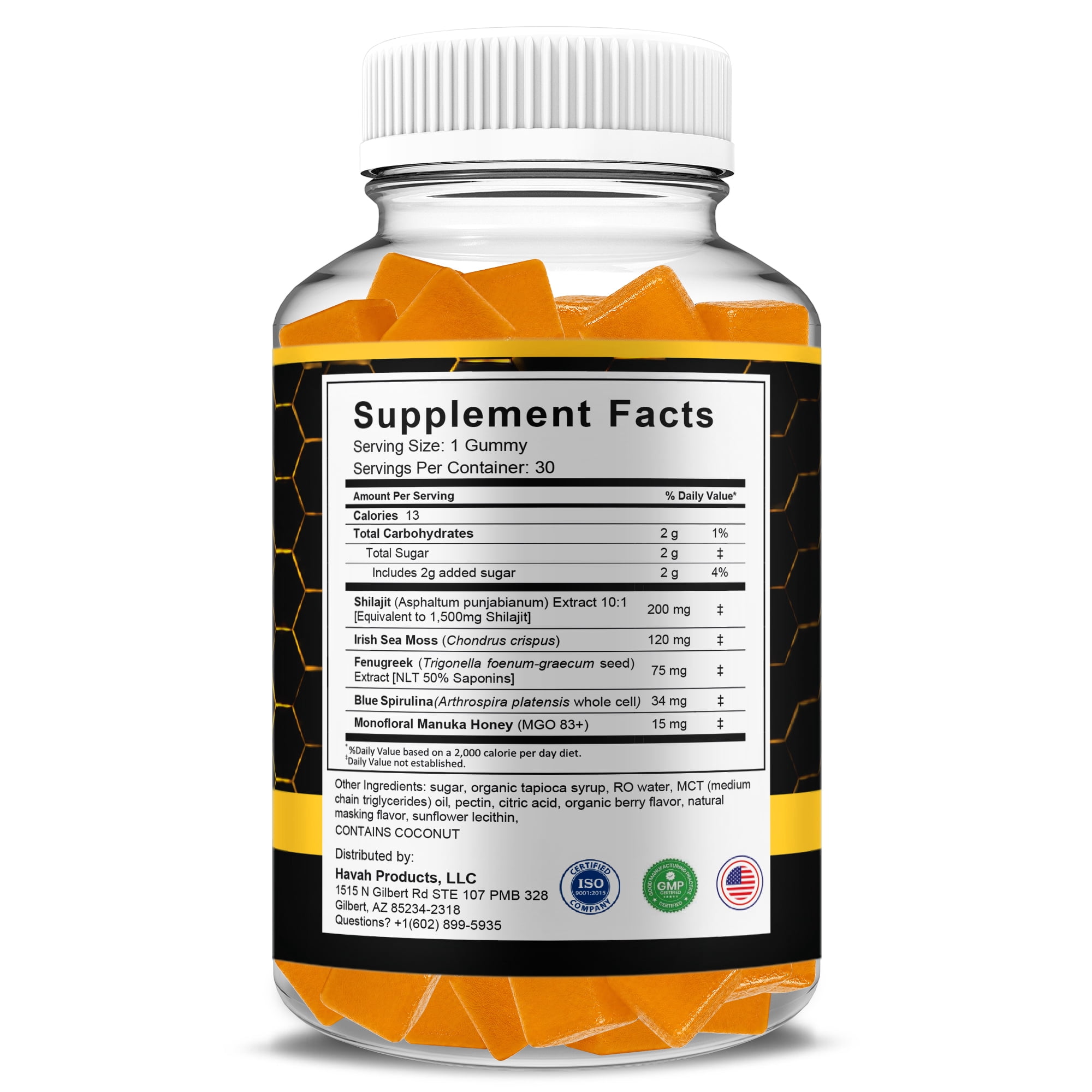 (2 Pack) Honey Peak Gelatin Daily Support, HoneyPeak Maximum Strength (60 Gummies)