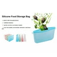 Lankey Silicone Food Storage Bags Reusable Ziplock Baggies Leakproof