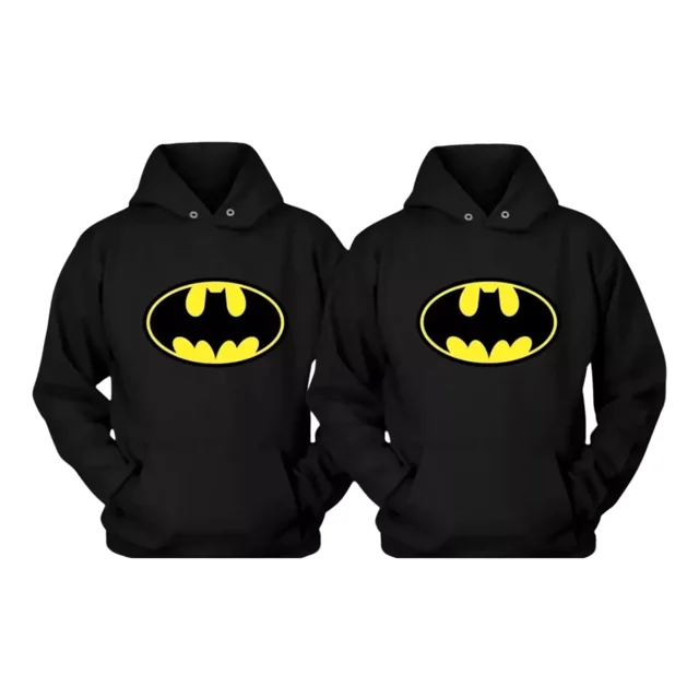 Sudaderas Pareja Amor Y Amistad Duo Novios Batman