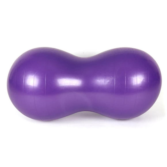 Xinxinyy Fitness Exercise Peanut Ball for Balance Muscle Tension Coordinate Development Dog Training Home Exercise Yoga purple