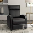 thumbnail image 3 of Vineego Home Theater Recliner with Massage Backrest,Faux Leather,Black, 3 of 10