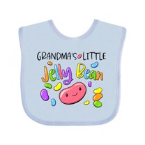 Inktastic Grandma's Little Jellybean Cute Easter Candy Boys or Girls Baby Bib