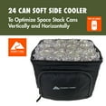 thumbnail image 5 of Ozark Trail Soft-Sided 24-Can Cooler, 19 QT Capacity, Black, 5 of 9