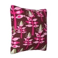 thumbnail image 2 of ZICANCN Floral Illustration Seamless Flower Throw Pillow Covers, Bed Couch Sofa Knit Decorative Pillow Covers for Living Room Farmhouse, 24"x24", 2 of 8