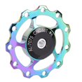 thumbnail image 2 of Colorful 11T Aluminum Alloy Rear Derailleur Pulley Bearing Guide for Mountain Bike, 2 of 9