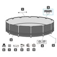 thumbnail image 4 of Pool Frame T Joint, Heavy Duty Replacement T Connector  for Spa for P07240, 4 of 7