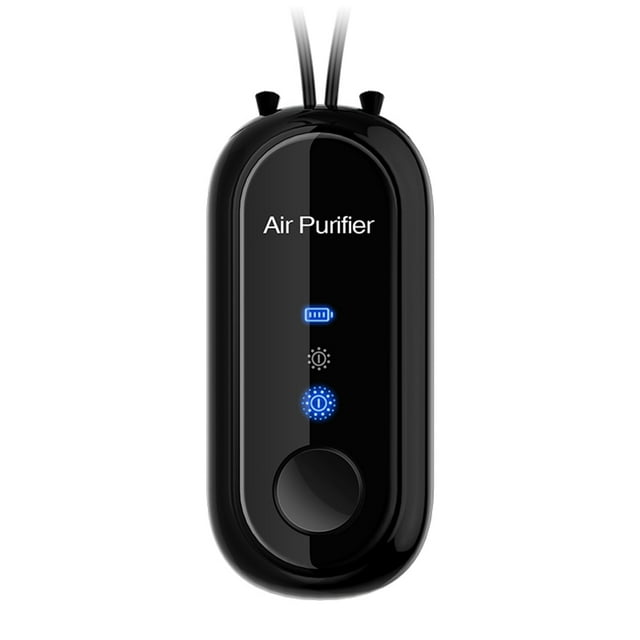 Mistaha Mini Portable Hanging Neck Anion Air Purifier Fast Air Purification High/Low Gear Adjustment Built-in