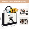thumbnail image 2 of Bolsa de lona GevguxLuo Highland Cow Print para mujer, 2 of 6