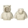 thumbnail image 2 of fatyb Toddler Winter Coat with Hood Lightweight Puffer Jackets Boys Girls Warm Pocket Padded Outwear, 2 of 7