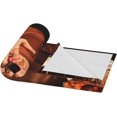 thumbnail image 3 of Flannel Blanket Jacks Music Harlow Nap Blanket Air Conditioning Blankets Couch Bed Office Blankets Soft and Cozy 80"X60", 3 of 6