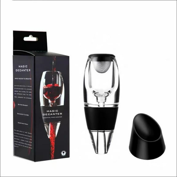 Shijinpojj 1 Piece of Red Wine Decanter, Quick Magic Decanter, Wine Divider, Exquisite Business Gift Wine Set