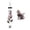 Rose Gold2, variant on Memorial Wind Chimes for Outdoor Garden Home Calming Tones And Sounds Memorializing and Loved,65 cm,Rose Gold2